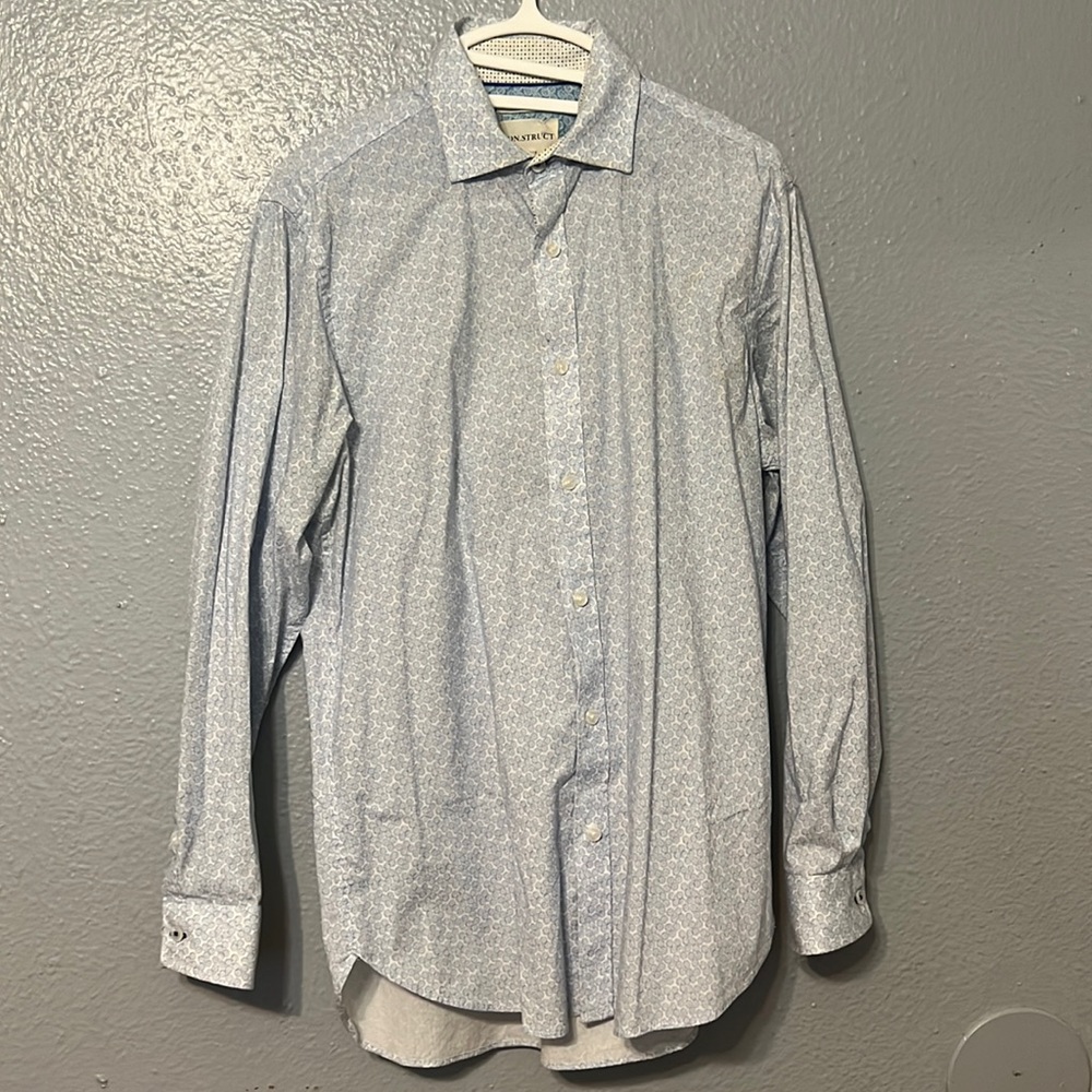 Con.struct slim fit button down